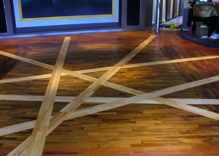 Geometric Interior Floor Photo