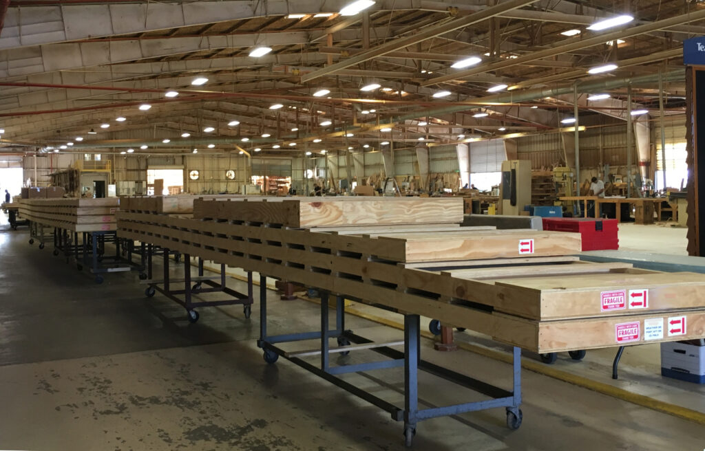 teak decking systems shipping crates