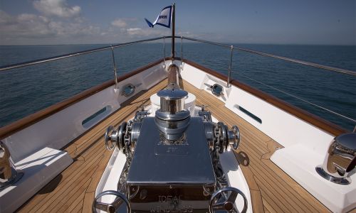 Bow of Yacht Photo